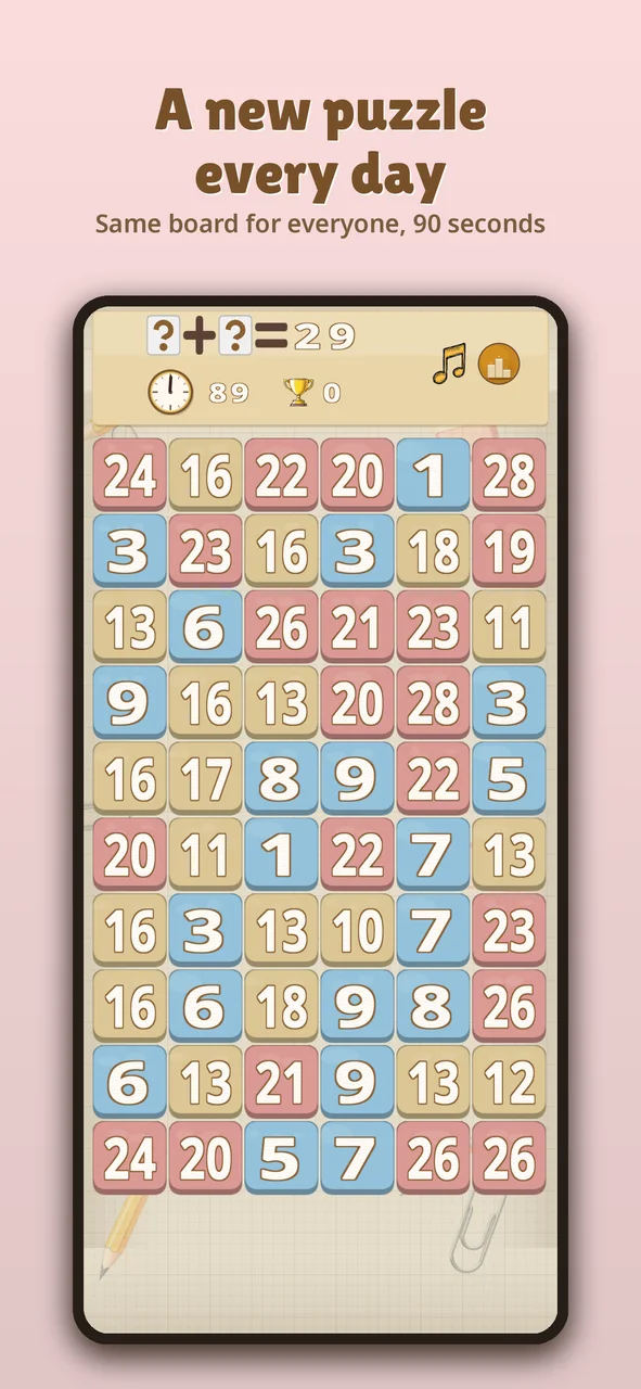 SumQuest screenshot 2